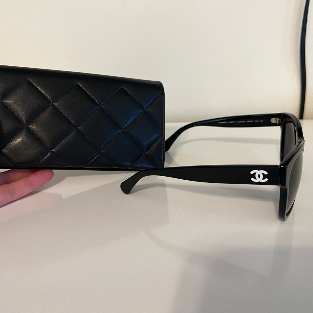 Chanel sunglasses.